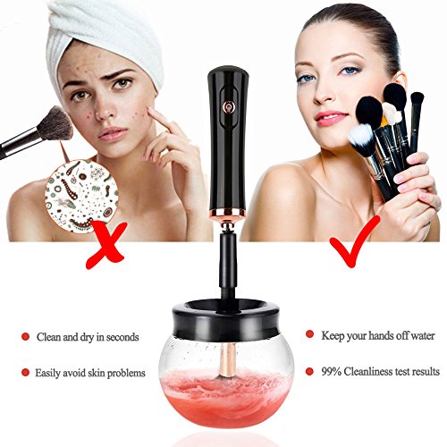 Makeup brush cleaner tool