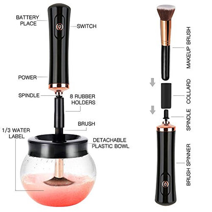 Makeup brush cleaner tool